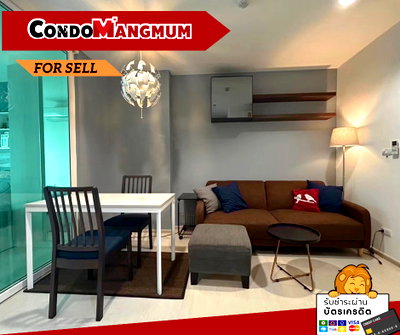 Condos for sale : 35 sq.m. unit, priced at just 2.99 million Baht. "Aspire Erawan" —right next to BTS Erawan. A great choice for both personal residence and investment.