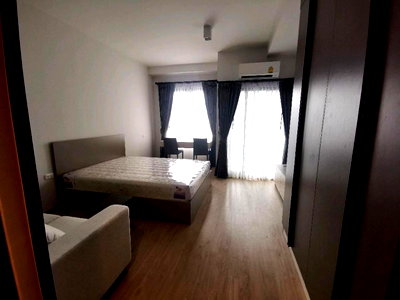 Condos for rent : PFD-08967 Condo for rent, Ideo New Rama 9, studio room. Fully furnished, ready to move in, near MRT Ramkhamhaeng 12 & ARL Ramkhamhaeng 🏙️✨