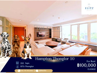 Condos for rent : ✨ Extra Large Pet-Friendly Unit in Thonglor 10! | Best Value Special Offer - Perfect for Families Seeking Space & Luxury ✨