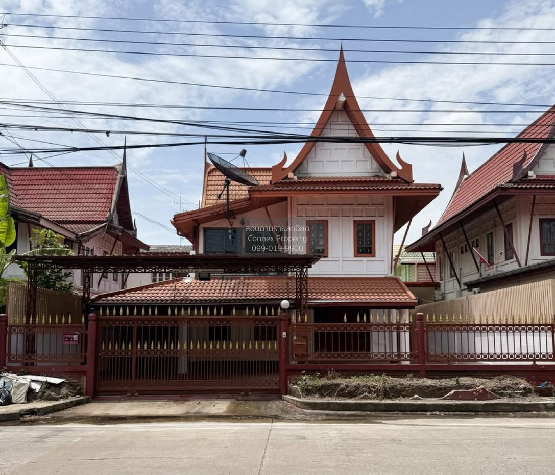 รูป ขายบ้าน หมู่บ้าน เรือนไทย บางบัวทอง บางบัวทอง นนทบุรี CX-169764 ✅ ทักไลน์ @connexproperty ตอบทันที ทีมงานมืออาชีพ ✅ - รูปที่ 1/12