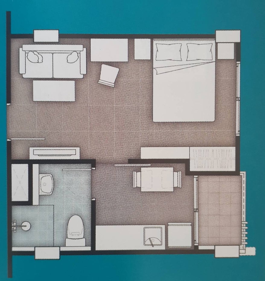 รูป ขายด่วน! วาสนา คอนโด อุตรดิตถ์ (Vasana Condo) - รูปที่ 9/14
