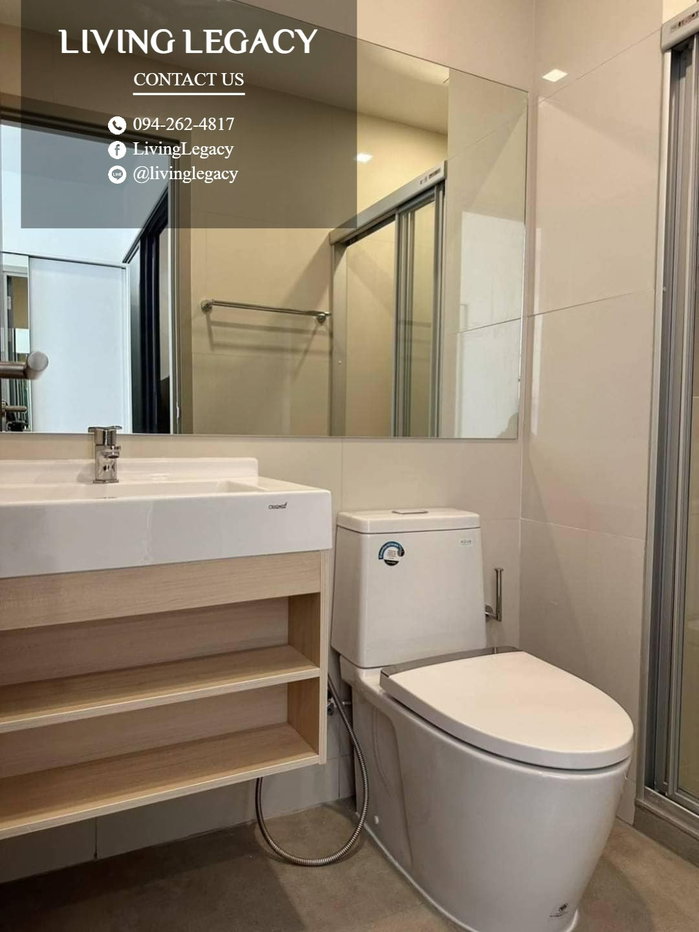 รูป LSLO2D73 เช่าด่วน คอนโด The Rich Rama 9 - Srinakarin 1 นอน 28 ตร.ม. ชั้น 16 | พร้อมอยู่ 16,000 บ./ด. LINE: @livinglegacy - รูปที่ 10/10