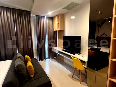 คอนโดให้เช่า : ▚ L02C01ツ ให้เช่า: Noble Ploenchit 1 Bed 45ตร.ม. ตึก C เชื่อม BTS เพลินจิต เฟอร์ครบ พร้อมอยู่✨