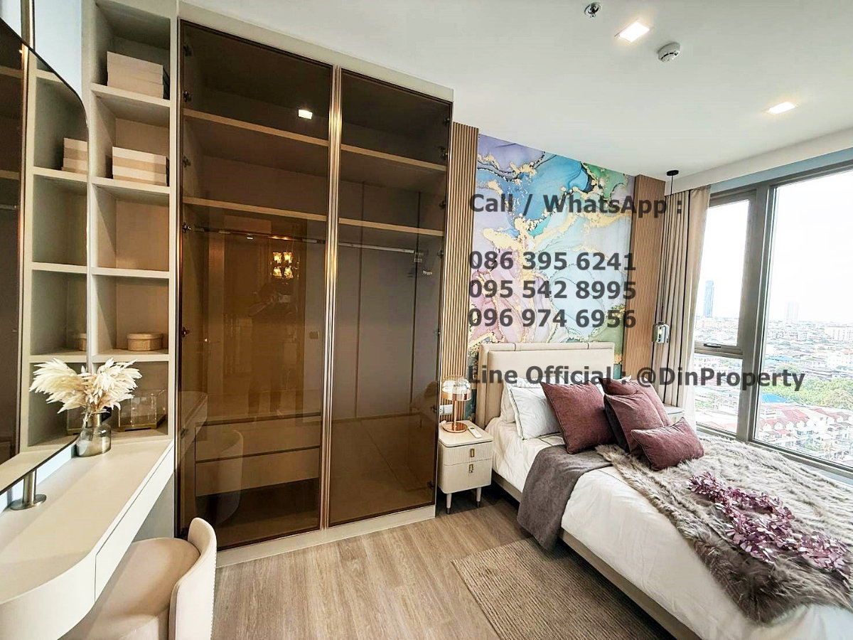 Rent Rhythm Charoenkrung Pavillion, 1 Bed , BTS Saphan Taksin ,  Close to ShrewBurry International School Sathorn, Silom