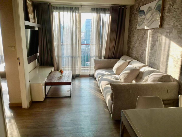 รูป 🔥ให้เช่า 15 Sukhumvit Residences สุขุมวิท 15 #ใกล้Btsนานา 💰ราคา 27,000 บาท/เดือน • 50 ตร.ม. ชั้น 23 • 1 ห้องนอน 1 ห้องน้ำ - รูปที่ 5/5