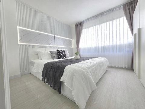 Lumpini Ville Cultural Center, large room 35.35 sq.m., near MRT