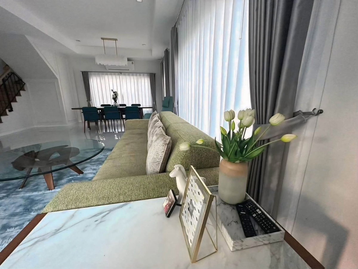 รูป 🏡 ให้เช่า บ้านเดี่ยวโครงการลัดดารมย์ จตุโชติ 15 4 ห้องนอน 3 ห้องน้ำ บ้านใหญ่ ทำเลดี พร้อมบริการดูแลบ้าน ติด Clubhouse ขนาดใหญ่ - รูปที่ 3/14