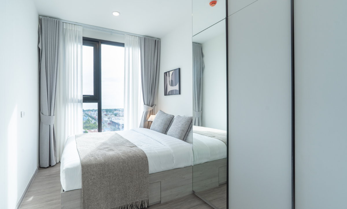 รูป 🏡✨ ให้เช่าคอนโด ออริจิ้น เพลย์ บางแสน 🛏️ 1 ห้องนอน 🚿 1 ห้องน้ำ 📐 ขนาด 28 ตร.ม. 🛋️ พร้อมเฟอร์นิเจอร์✨ ห้องใหม่ พร้อมย้ายเข้าอยู่ 🍳 พร้อมโซนครัว - รูปที่ 5/24