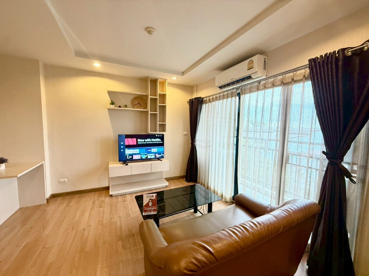 รูป พร้อมอยู่ 💥💞8,500บาท /เดือน 1bed38 ตรม.ชั้น2 ตึกไมอามี่ ชั้น5 💟 เฟอร์ครบตามรูปนัดชมห้องได้ค่ะ - รูปที่ 13/30