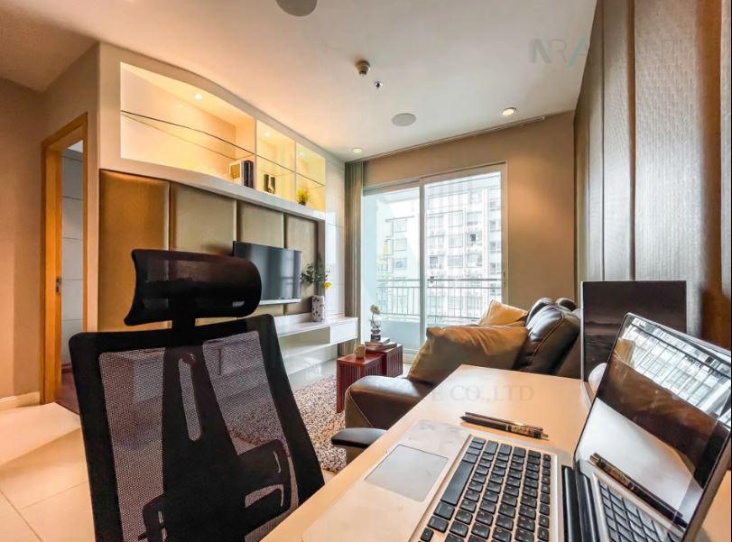 รูป 🚩 ให้เช่าคอนโด เซอร์เคิล 1 เพชรบุรี 36 อาคาร 1 ชั้น 26 1 ห้องนอน ขนาด 50 ตรม ใกล้ การท่องเที่ยวแห่งประเทศไทย - รูปที่ 7/8