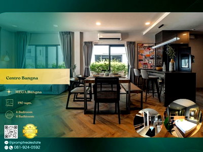 Houses for rent : CD03900 - Centro Bangna :  MegaBangna