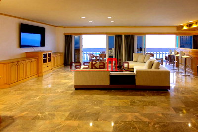 Condos for rent : 🏖️ Silver Beach Condominium Wongamat | 3BR/4BA 250 SQ.M. High Floor | From 120,000 THB/Month