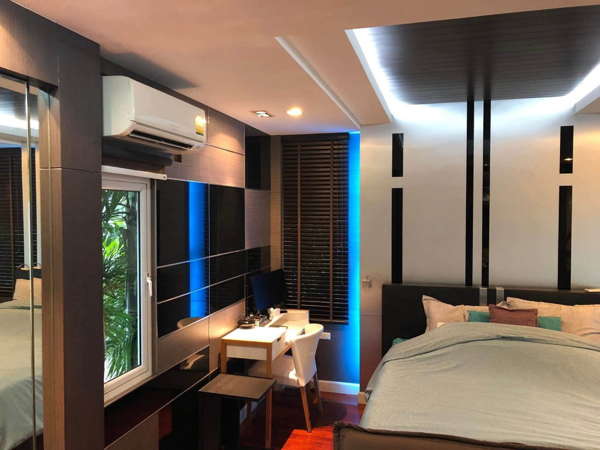 รูป   ให้เช่า ขาย บ้านเดี่ยวหรู Nirvana Sathorn ถนนกัลปพฤกษ์ | บ้านหัวมุม | ใกล้สระและฟิตเนส | พร้อมเข้าอยู่ 1 ก.ย. - รูปที่ 6/12