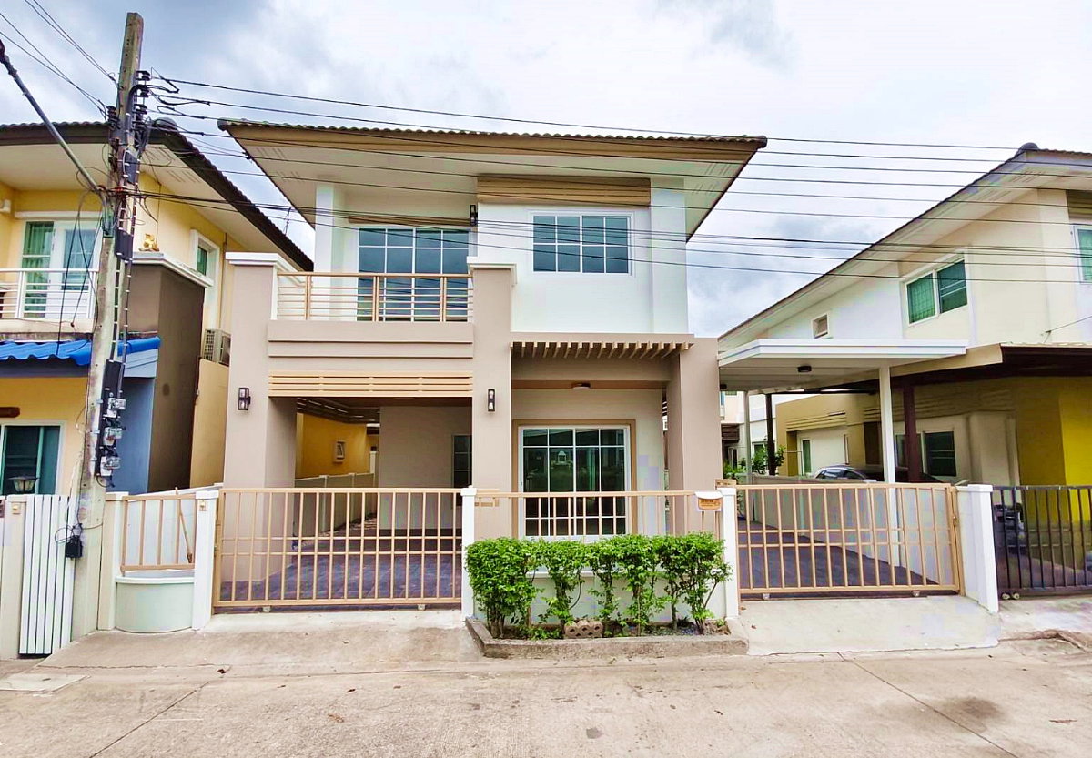รูป AF. บ้านสวย รีโนเวทใหม่ #หมู่บ้านวิลล่า คุณาลัย ติดถนนวัดลาดปลาดุก บางบัวทอง ใกล้เซ็นทรัล เวสเกต - รูปที่ 1/32