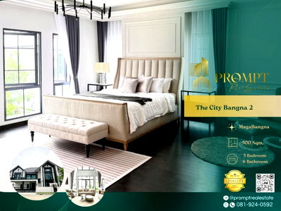 เช่าบ้านเดี่ยว นิคมบางปู(เหนือ) : ST14104 - The City Bangna 2 (New Project)  : MegaBangna