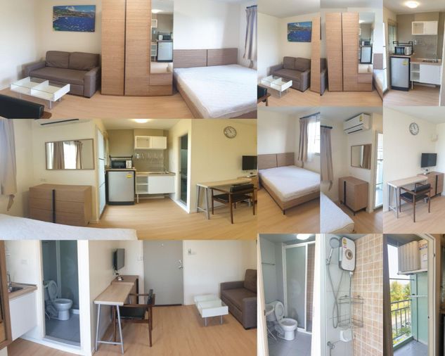 1-bed condo for sale, 21.5 sqm, Lumpini Condo Town Romklao - Suvarnabhumi