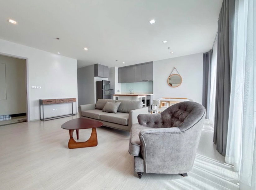 รูป 2นอน 2น้ำ Rhythm Sukhumvit 36-38 ห้องใหญ่มาก ระเบียงกว้าง ชั้น 21 - รูปที่ 4/16