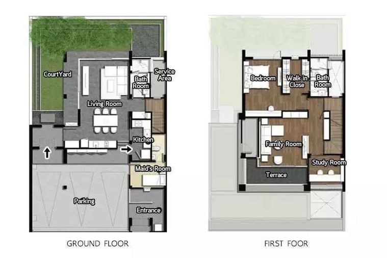 3-bed house for rent, 390 sqm, 49 sq wah, Atria Aree-Inthamara