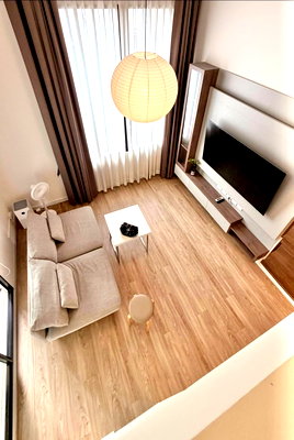 คอนโดให้เช่า : ⭐️⭐️ TN1004 ให้ Blossom Condo @ Fashion Altitude (ห้อง Duplex) แอดไลน์ >> @top98 (ใส่@ด้วย) ⭐️⭐️(ภาพถ่ายจากห้องจริง)