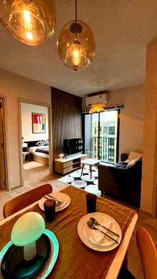 Condos for rent : PFD-05976 Condo for rent, Nue Noble Center Bang Na, fully furnished, ready to move in, near BTS Bang Na & MRT Si Iam 🏙️