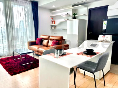 คอนโดให้เช่า : ▚ L0RC4Pツ ให้เช่า: Pyne By Sansiri 1 Bed 46ตร.ม. คอนโด 0 เมตร BTS ราชเทวี ห้องหายาก✨
