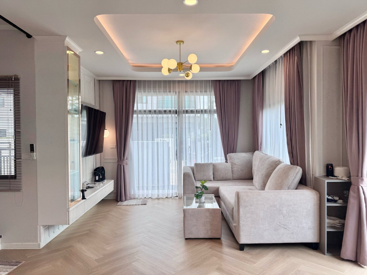 รูป ขายบ้านเดี่ยว แปลงมุม 4 ห้องนอน หมู่บ้านแกรนด์บริทาเนีย วงแหวน-รามอินทรา ใกล้ Fashion Island และใกล้ทางด่วน - รูปที่ 9/38