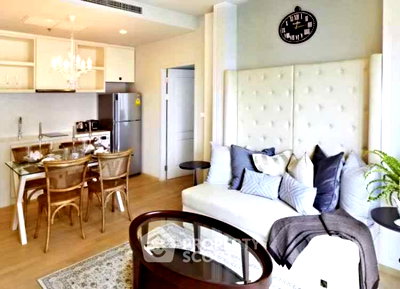 Condos for rent : 200m To BTS Phrom Phong: 1-BR Noble Refine Prompong, 17th Floor (ID 3209183)