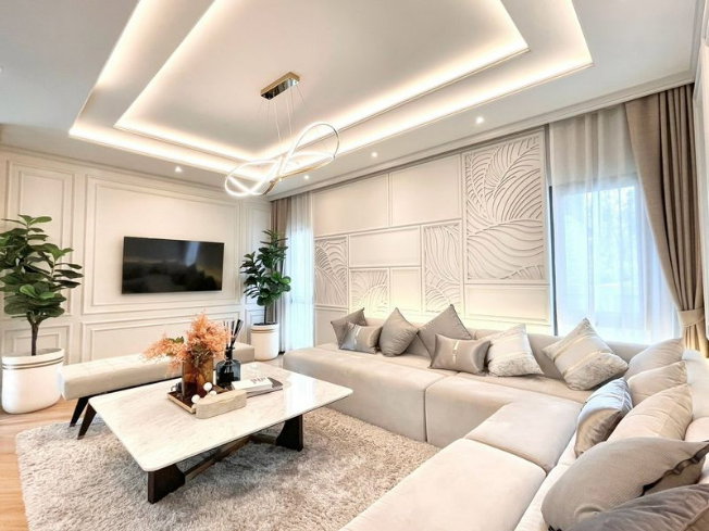 รูป ให้เช่า บ้านเดี่ยวหรู THE CITY บางนา | บ้านไซส์ใหญ่สุด 416 ตร.ม. | ถนนเมน | ใกล้ Clubhouse | Modern Luxury - รูปที่ 10/15