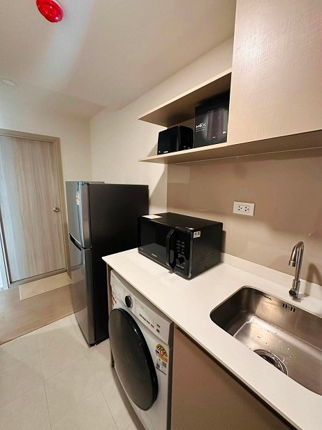 รูป **ห้องเพิ่งรับโอน รอคุณมาอยู่ | Good Day Sukhumvit 93 by AP** 1 BR | ครัวแยก | ชั้น 4 ตึก C มีเครื่องซักผ้า เพียง 13,000 บาท - รูปที่ 7/16