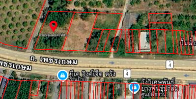ที่ดิน วังวิเศษ ตรัง : ขายเหมายกเซ็ตทำเลทองเชิงพาณิชย์! ที่ดิน 2 แปลงสวย ติดพื้นที่ก่อสร้าง ธ.ก.ส. แห่งใหม่ และ "ศูนย์ราชการ" อ.วังวิเศษ จ.ตรัง