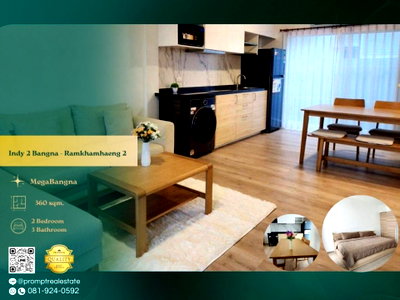 Houses for rent : IJ04543 - Indy 2 Bangna - Ramkhamhaeng 2 : MegaBangna