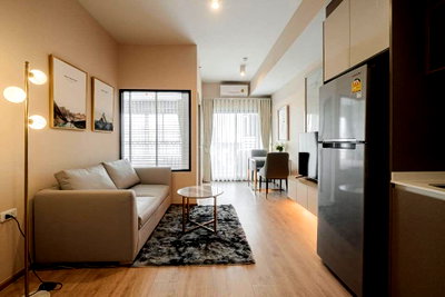 คอนโดให้เช่า : ให้เช่าคอนโด  IDEO Rama 9 - Asoke __Renovated__1 Bedroom 40 Sq.m.