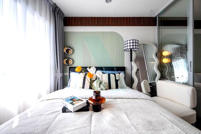 Condos for sale : 🔺 For Sell Condo LUMPINI VILLE PRACHACHUEN - PHONGPHET 2 Building A, Floor 22,1 bed room, Room size 27 sqm