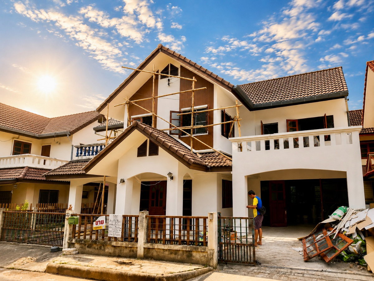 รูป 🏡 โปรพรีเซลล์! บ้านขวัญเวียง หางดง 4 นอน 2 น้ำ พื้นที่ใช้สอย 200 ตร.ม. เพียง 2.84 ลบ. 📞 063-6649056 - รูปที่ 5/6