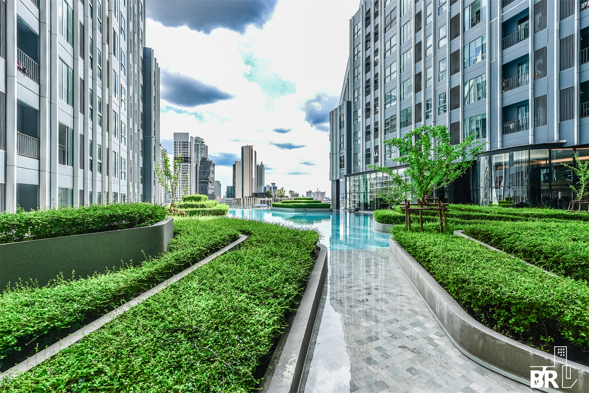 picture Ideo Q Chula-Samyan near MRT Sam Yan Station Comfortable and Ready to Move-in - 7/9