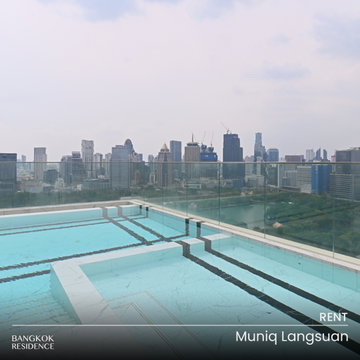 Rental Condo 💎 Muniq Langsuan, 2BR 87sq.m 100K 💎 Spacious Unit in a Prime Central Area, Near BTS Ratchadamri