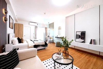 Condos for sale : 🚩 For Sell Condo SUPALAI PARK ASOKE-RATCHADA Building 1, Floor 24,Studio, Room size 33 sqm