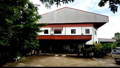 โรงงาน เขตคลองสามวา : ขายโกดังพร้อมสำนักงาน มีนบุรี ที่ดินกว่า 2.7 ไร่ รถเทรลเลอร์เข้า-กลับรถได้