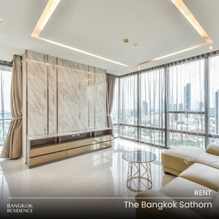รูปภาพ เช่าคอนโด 💎 The Bangkok Sathorn 2นอน 113ตร.ม. 80k 💎 ยูนิต 2 นอน ราคาดี ใกล้ BTS สุรศักดิ์
