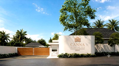 บ้านเดี่ยว หัวหิน ประจวบคีรีขันธ์ : Canna Boutique Pool Villas พูลวิลล่าหรู ทำเลทองใกล้สนามกอล์ฟแบล็คเมาเท่น ตอบโจทย์การพักผ่อน (00162288)