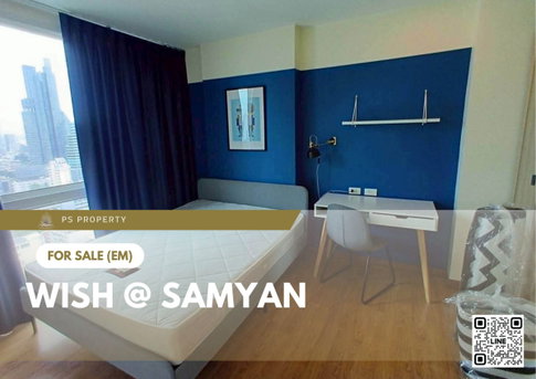 Urgent Sale 📍 Wish @ Samyan 📍 Fully furnished and equipped with appliances; near MRT Sam Yan.