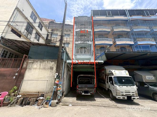 รูป อาคารพาณิชย์ 24 ตร.วา เขตภาษีเจริญ กรุงเทพมหานคร 3M - รูปที่ 1/13