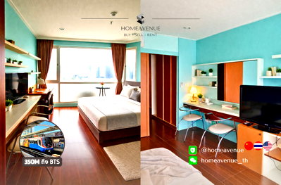 Condos for rent : Highlight✨ 1 Bedroom 🚇 Near BTS Asoke 🌏TM30 Service 📲 Line: @homeavenue ⭐HA-3801