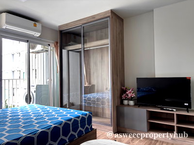 คอนโดให้เช่า : ให้เช่า Atmoz Serene Sriracha | 1 Bedroom ตรงข้าม ม.เกษตรฯ ศรีราชา