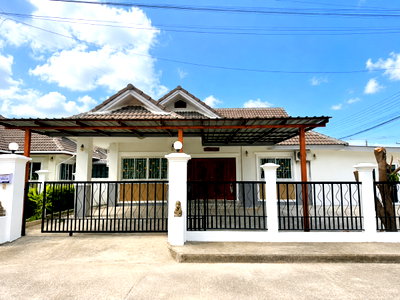 เช่าบ้านเดี่ยว เชียงใหม่ : 🏡บ้านให้เช่า โครงการสมหวัง สันผักหวาน T.063-6649056