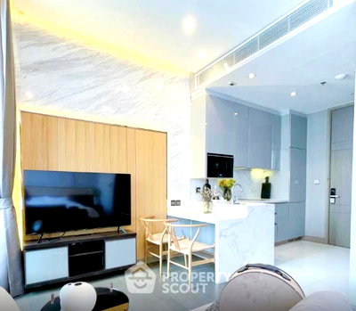 Condos for sale : 32nd-Floor 1-BR The Esse At Singha Complex 100m To MRT Phetchaburi (ID 3214081)