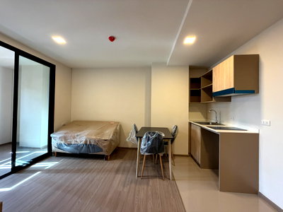 Condos for sale : THE MUVE Sukhumvit 107 1br plus allows pets. Free at all costs, near BTS Bearing
