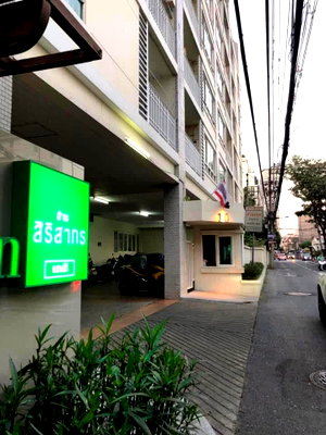 คอนโดให้เช่า : PP26080069 ให้เช่า Baan Siri Sathorn - Yenakard บ้านสิริ สาทร - เย็นอากาศ 1นอน1น้ำ ชั้น3 ราคา18,000บ./ด.
