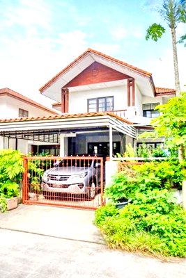 เช่าบ้านเดี่ยว รพ.รวมชัยประชารักษ์ : The Studio Park 850 ม. 60 ตร.ว. 240 ตร.ม.รพ.บางบ่อ 1กม. ม. ABAC 4.7กม. บ้านเดี่ยว 2 ชั้น 3 นอน 2 น้ำ
