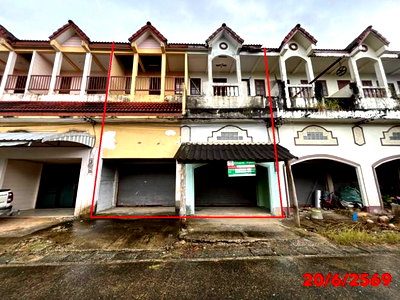 อาคารพาณิชย์ สุราษฎร์ธานี : อาคารพาณิชย์ 40 ตร.วา บ้านตาขุน สุราษฎร์ธานี 2.8M